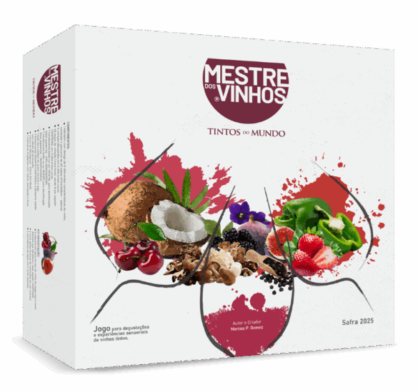 Jogo Mestre dos Vinhos - Tintos do Mundo